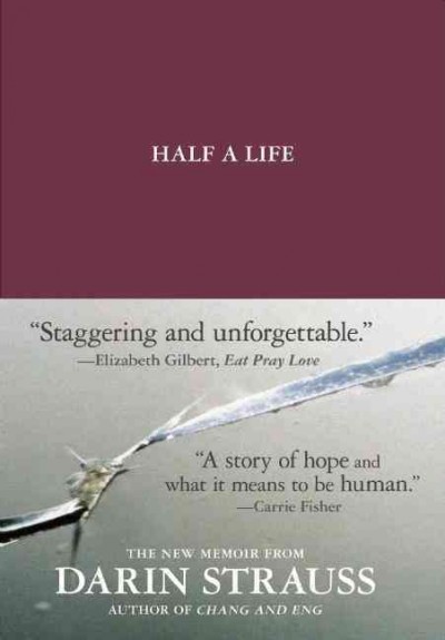 Half a life / Darin Strauss.