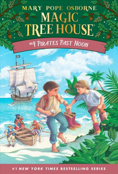 Pirates past noon (Book #4) / by Mary Pope Osborne ; illustrated by Sal Murdocca