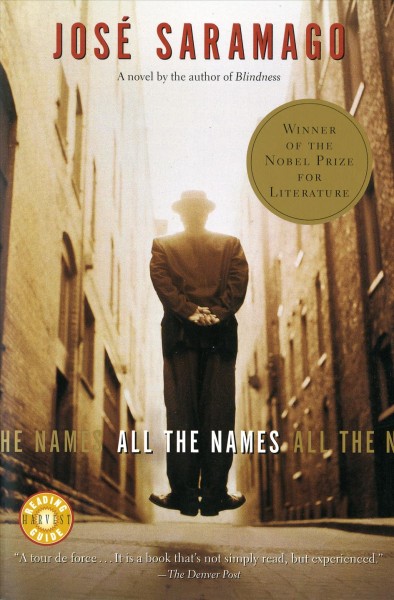 All the names [electronic resource] / José Saramago ; translated from the Portuguese by Margaret Jull Costa.