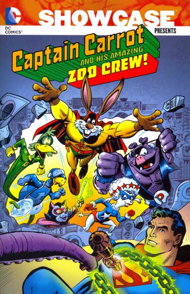 Showcase presents : Captain Carrot and his amazing zoo crew.