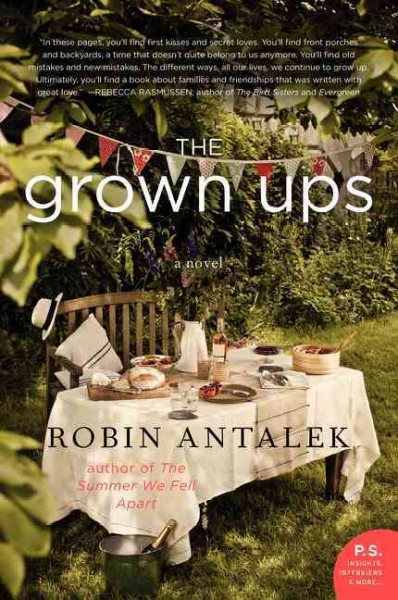 The grown ups / Robin Antalek.