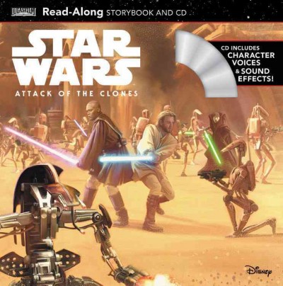 Star Wars [kit] : attack of the clones : read-along storybook and CD / adapted by Elizabeth Schaefer..