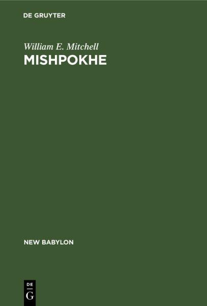 Mishpokhe : a study of New York City Jewish family clubs / William Mitchell ; foreword by Marshall Sklare. --