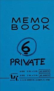Private book. 6 / Lee Lozano.