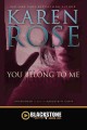 You belong to me Cover Image