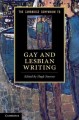 The Cambridge companion to gay and lesbian writing  Cover Image