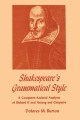 Shakespeare's grammatical style; a computer-assisted analysis of Richard II and Anthony and Cleopatra, Cover Image